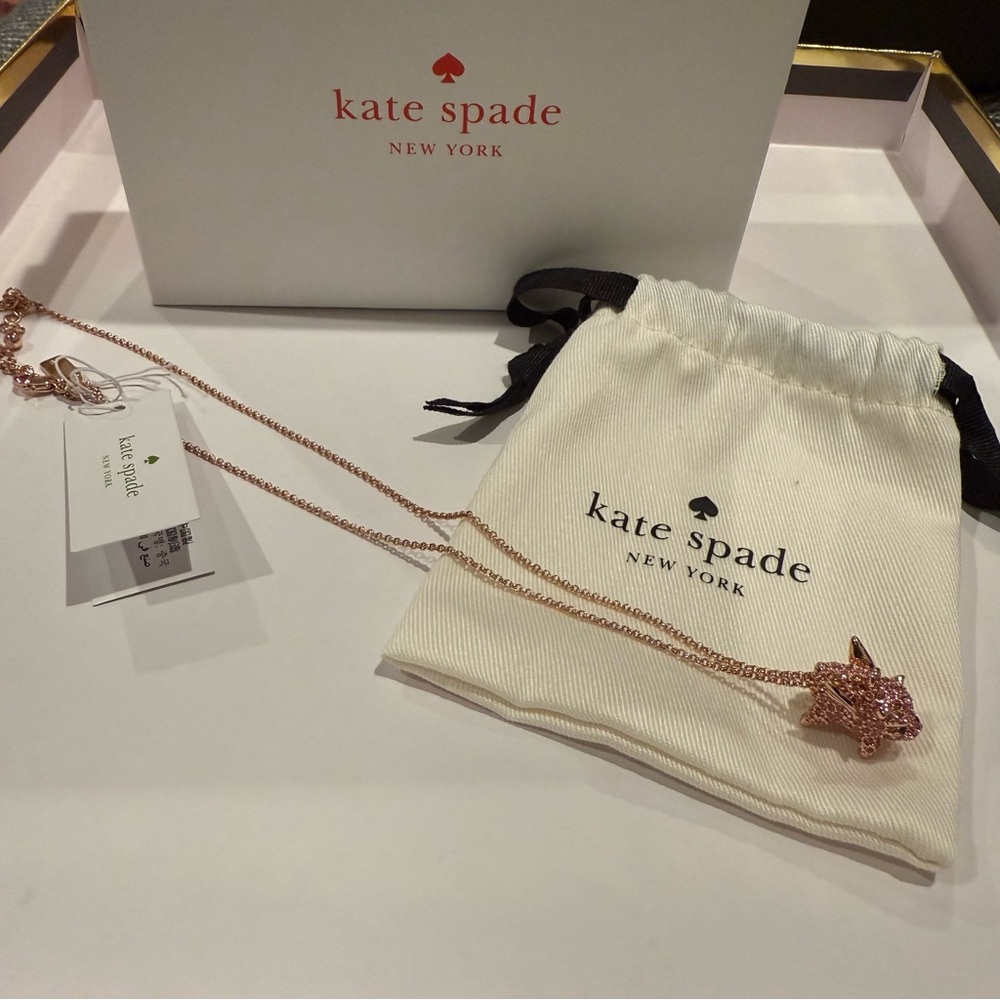 Kate Spade New York Imagination Pavé Pig Mini
Pendant Necklace